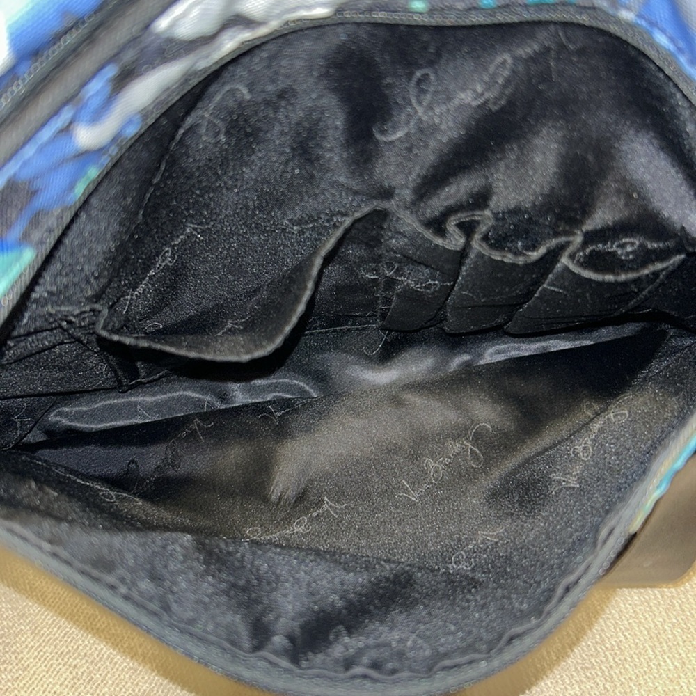 Vera Bradley Lighten Up Slim Crossbody bag botanical print - Picture 7 of 8
